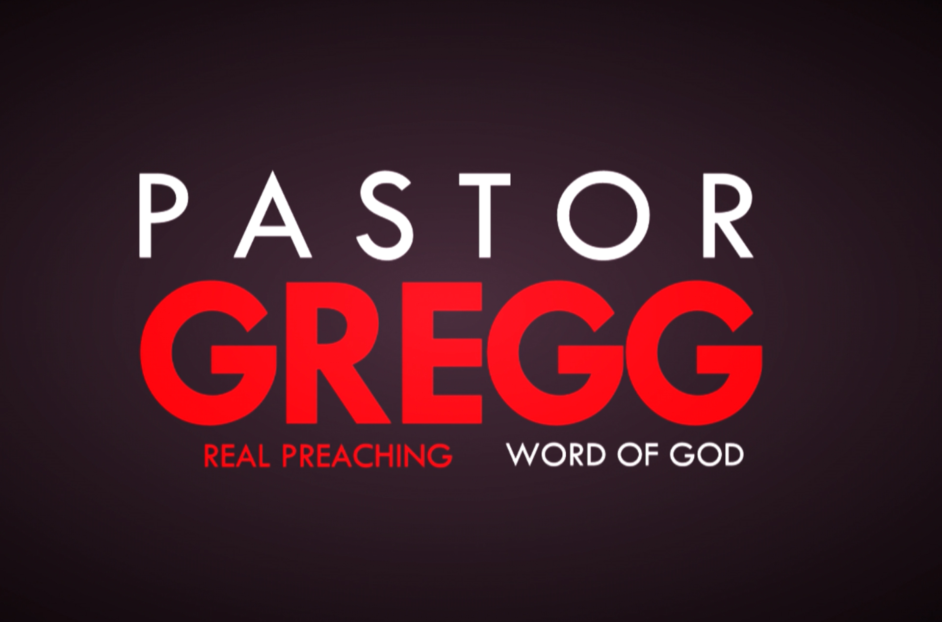 Pastor Gregg